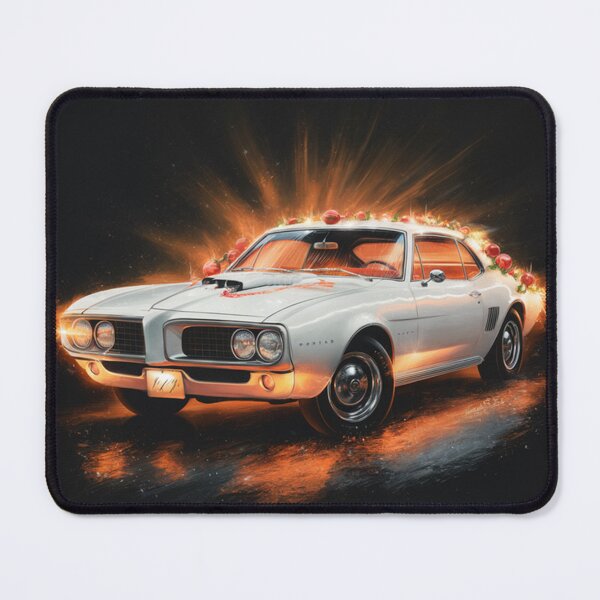 Item preview, Vintage White Sports Car in Christmas Lights designed and sold by Kenny8716.
