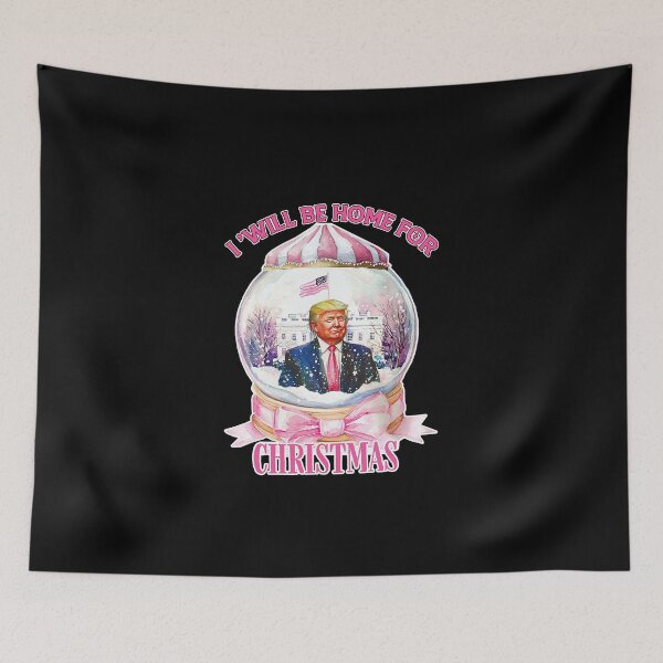 Item preview, Funny Christmas Trump I Will Be Home For Christmas Daddys Home designed and sold by byrneberridge.