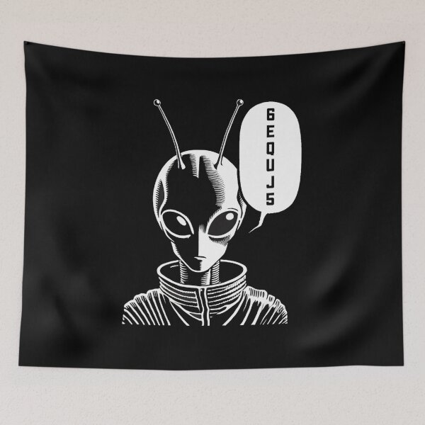 Item preview, Wow Signal Manga Alien 6EQUJ5 designed and sold by Me-Meme.