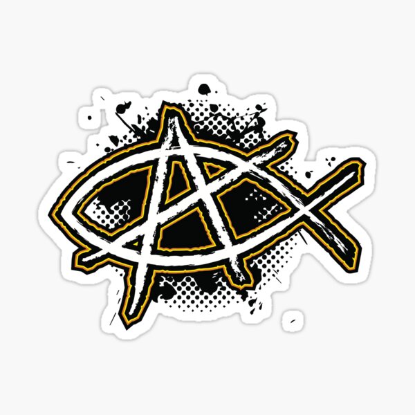 Christian Anarchy 2 Sticker