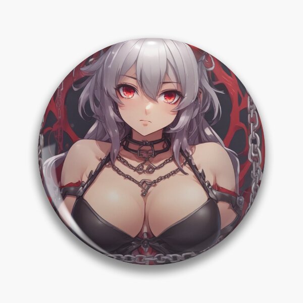 Item preview, Hot Devil Lady In Red With Chains  designed and sold by KnottyToons.