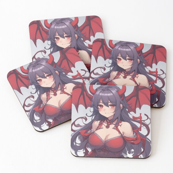 Item preview, Hot Devil Lady Red Wings designed and sold by KnottyToons.