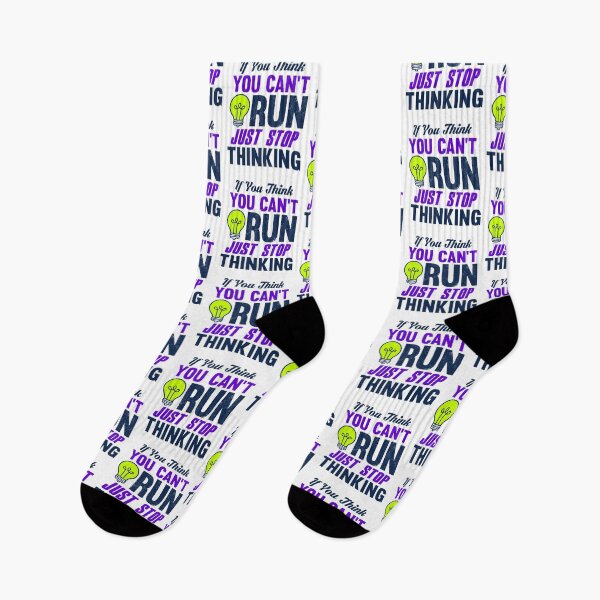 Item preview, If You Think You Can't Run, Just Stop Thinking designed and sold by ChemicalXShop.