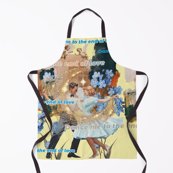 Item preview, romantic dancing couple, retro collage designed and sold by Mauswohn.