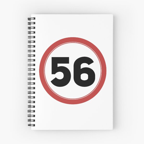 Item preview, Speed limit 56, happy 56th birthday designed and sold by Wolagno.