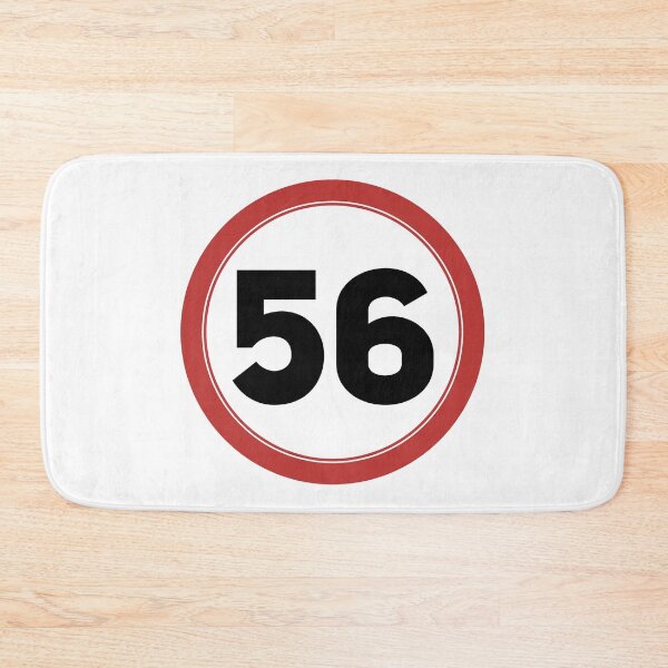 Item preview, Speed limit 56, happy 56th birthday designed and sold by Wolagno.