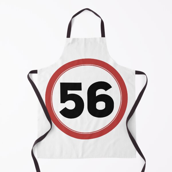 Item preview, Speed limit 56, happy 56th birthday designed and sold by Wolagno.