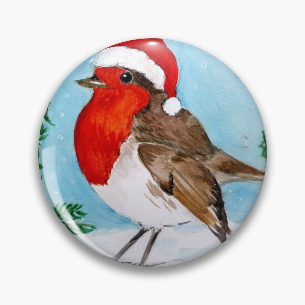 Item preview, Robin de navidad designed and sold by Roselyn Snead.