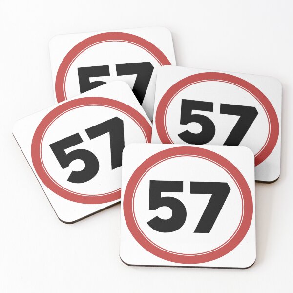Item preview, Speed limit 57, happy 57th birthday designed and sold by Wolagno.
