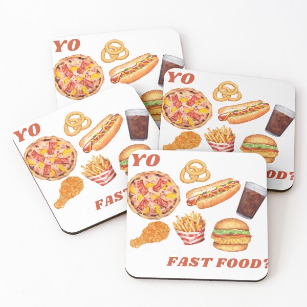 Item preview, Yo Fast Food? designed and sold by Daintywear.