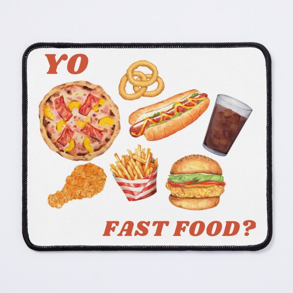 Item preview, Yo Fast Food? designed and sold by Daintywear.