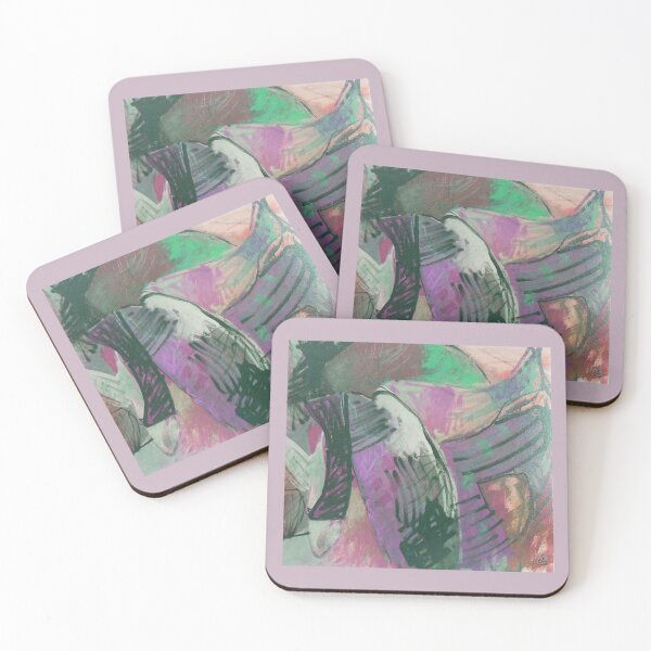 Item preview, Rise Of The Vertical Fish (Original Tempera Painting by Alice CCI) designed and sold by VanyssaGraphics.