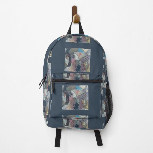 Item preview, Rise Of The Vertical Fish (Original Tempera Painting by Alice CCI) designed and sold by VanyssaGraphics.