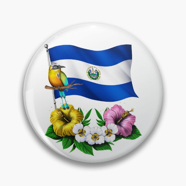 Item preview, El Salvador Flag designed and sold by underheaven.