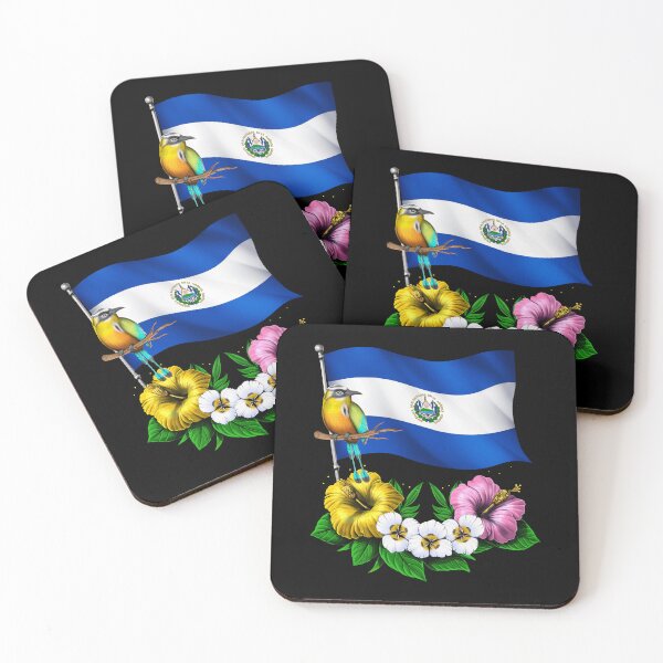 Item preview, El Salvador Flag designed and sold by underheaven.