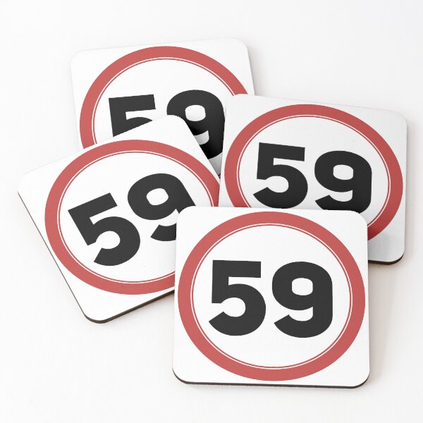 Item preview, Speed limit 59, happy 59th birthday designed and sold by Wolagno.
