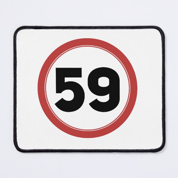 Item preview, Speed limit 59, happy 59th birthday designed and sold by Wolagno.