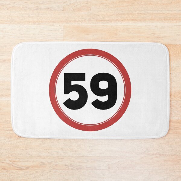 Item preview, Speed limit 59, happy 59th birthday designed and sold by Wolagno.
