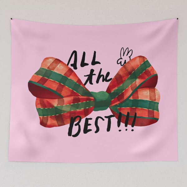 Item preview, Hot Christmas All The Best cute Trendy Bow designed and sold by LaartStudio.