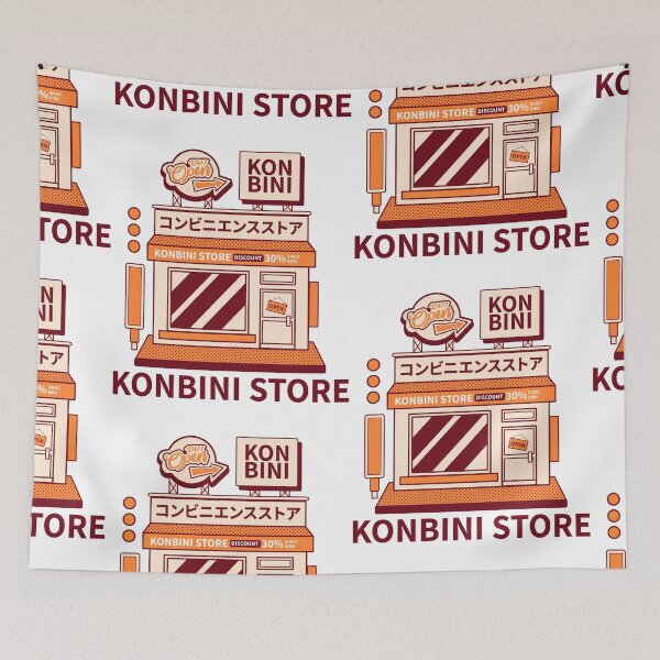 Item preview, Iconic Japanese Konbini Culture designed and sold by CleanDecor.
