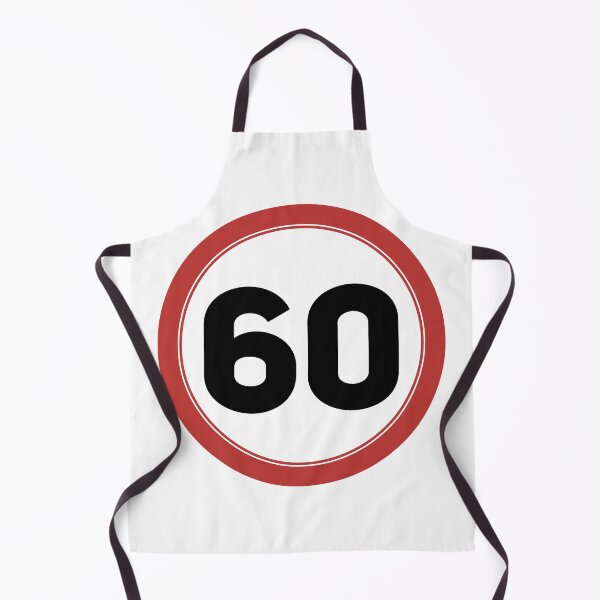Item preview, Speed limit 60, happy 60th birthday designed and sold by Wolagno.