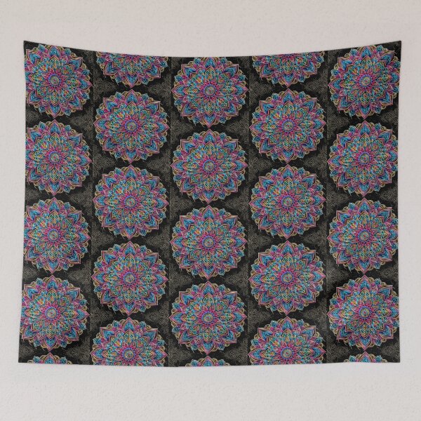Item preview, Neon mandala designed and sold by ALi-creations.