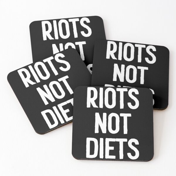 Item preview, Riots not Diets - Funny Food Lover designed and sold by crenaviolena.