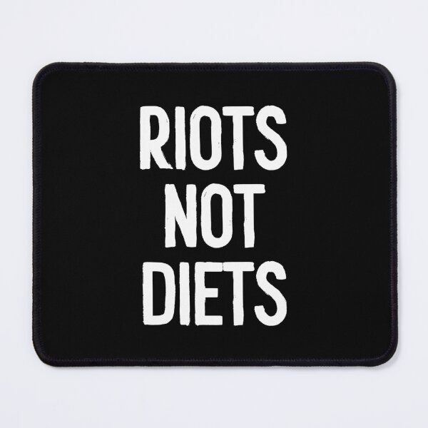 Item preview, Riots not Diets - Funny Food Lover designed and sold by crenaviolena.