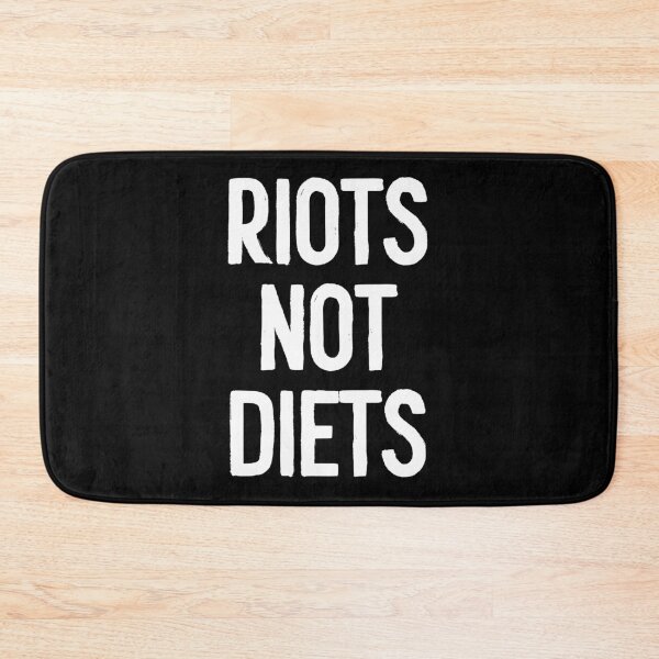 Item preview, Riots not Diets - Funny Food Lover designed and sold by crenaviolena.