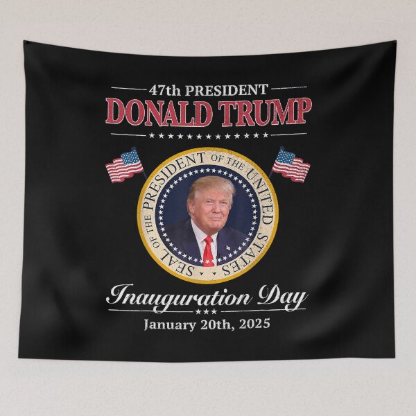 Item preview, Donald Trump 47th President Inauguration 2025 Supporters designed and sold by ShaadheeArteta.