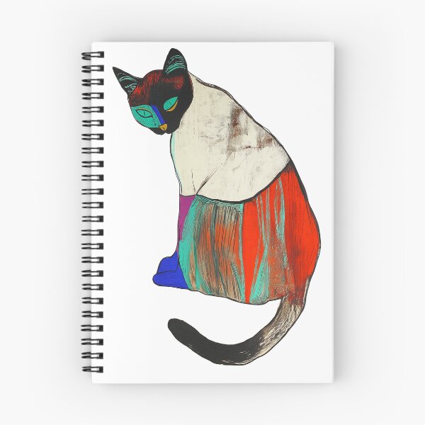 Item preview, Colorful Abstract Cat Art designed and sold by ChrisPaulArt.