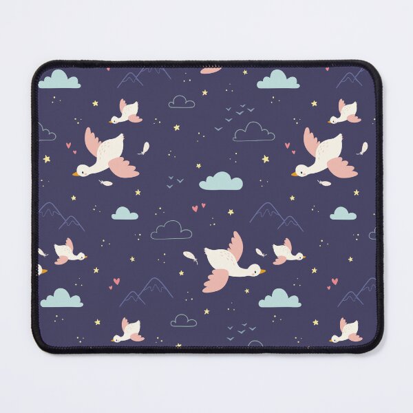Item preview, Flock of ducks - indigo designed and sold by movezerb.