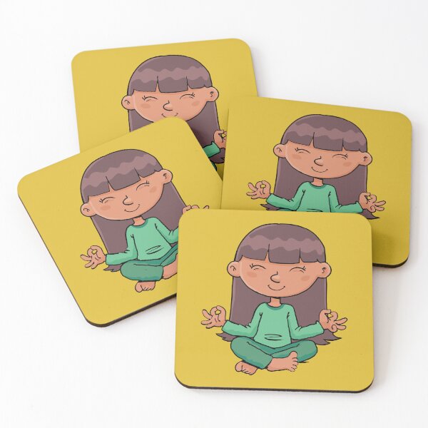 Item preview, the girl practices yoga and relaxes with meditation2.eps designed and sold by duxpavlic.
