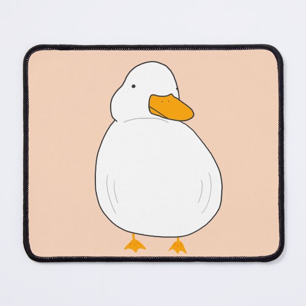 Item preview, Chubby Duck Cute Fluffy White Bird Simple Anime Cartoon Kawaii Animal designed and sold by Marinaaa010.