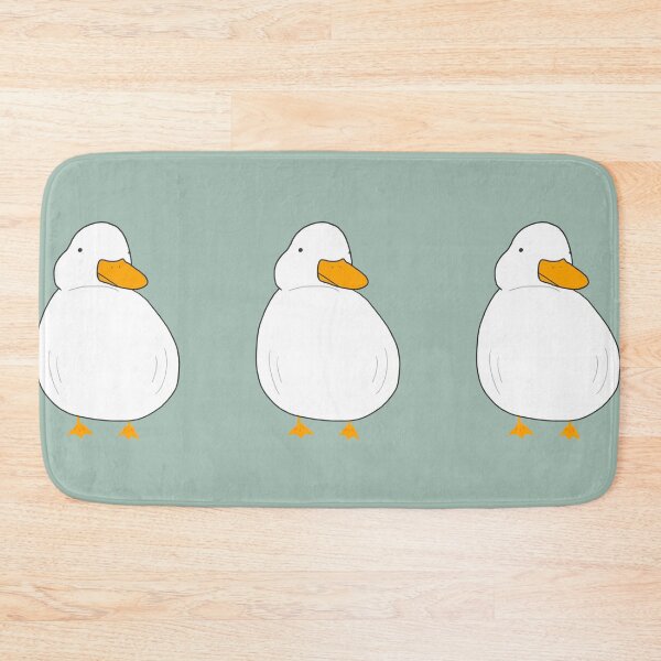 Item preview, Chubby Duck Cute Fluffy White Bird Simple Anime Cartoon Kawaii Animal designed and sold by Marinaaa010.