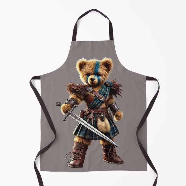 Item preview, William Wallace teddy bear in a kilt designed and sold by Osintown.