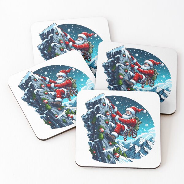 Item preview, Santa Rock Climbing designed and sold by Red-forever.