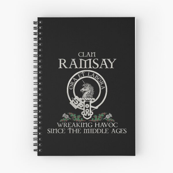 Item preview, Clan Ramsay 2 crest Scottish surname tartan Thistle vintage designed and sold by Clan1093.