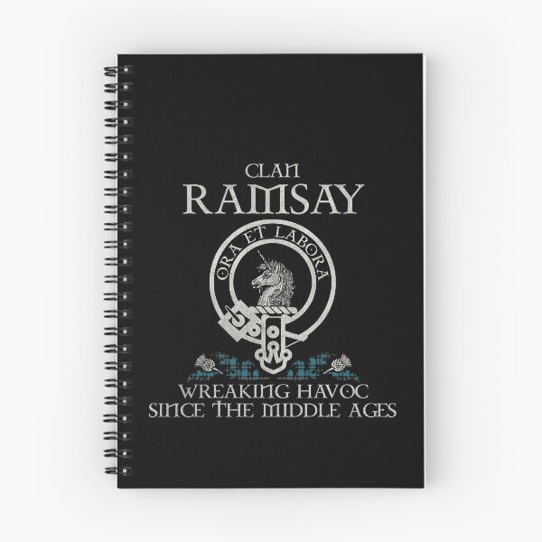 Item preview, Clan Ramsay 3 crest Scottish surname tartan Thistle vintage designed and sold by Clan1093.