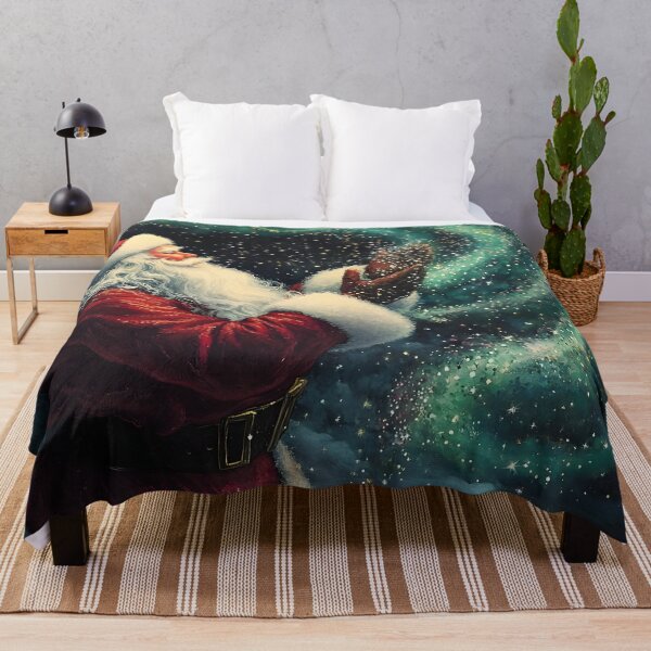 Item preview, Santa’s Enchanted Aurora designed and sold by AI-Only Creations.