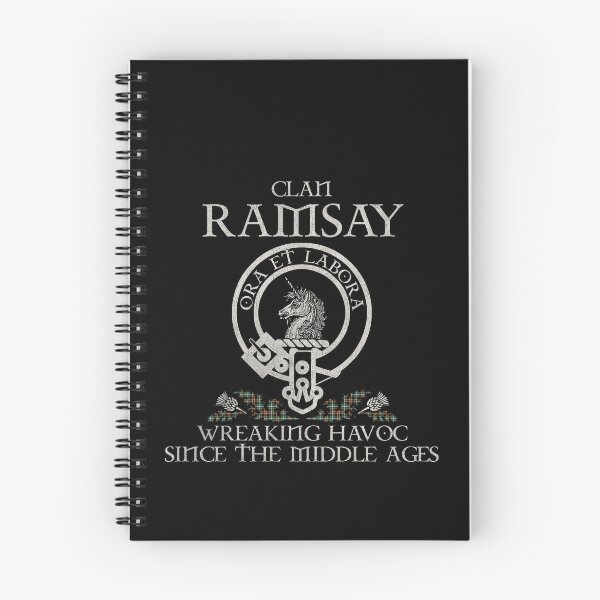 Item preview, Clan Ramsay crest Scottish surname tartan Thistle vintage designed and sold by Clan1093.