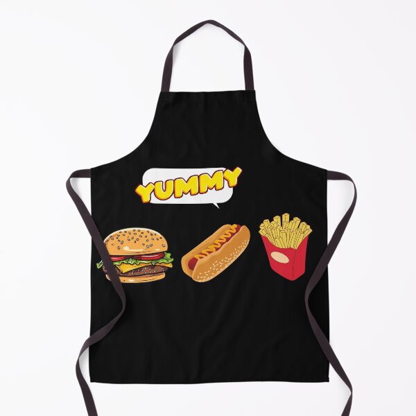 Item preview, hamburger hotdog frenchfries t shirt, amierican food and culture tee designed and sold by dinartanddesign.