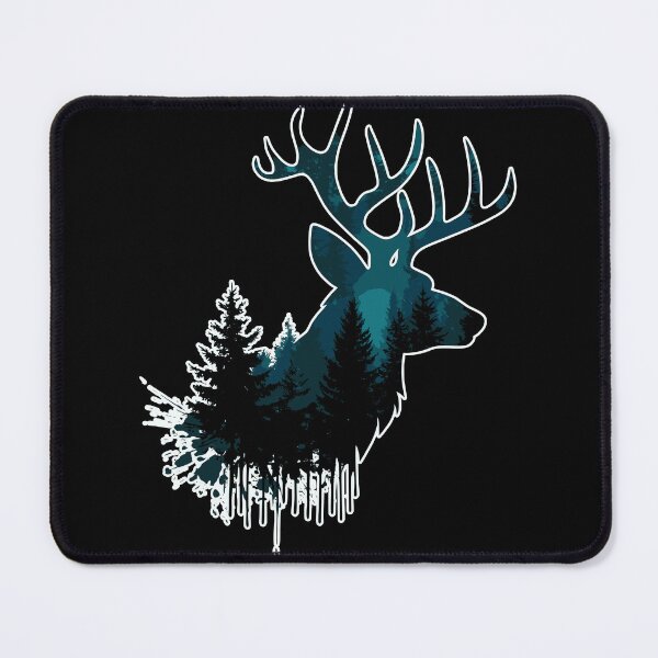 Item preview, Mystical Deer Silhouette designed and sold by MajeStreet.