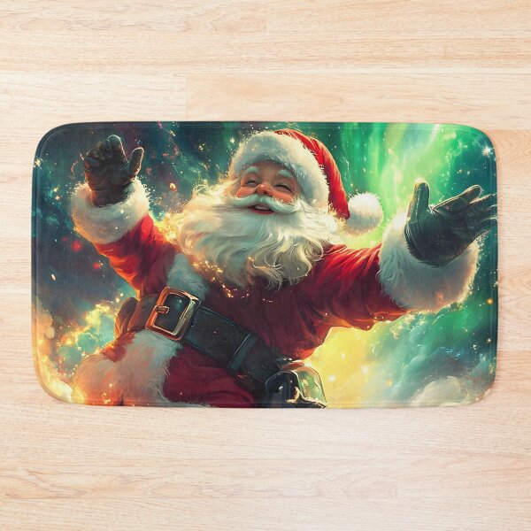 Item preview, Santa's Celestial Christmas designed and sold by AI-Only Creations.