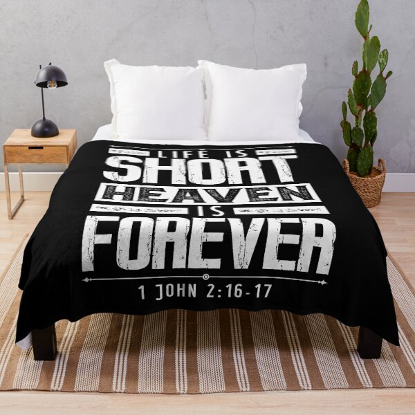 Item preview, Life is Short Heaven is Forever designed and sold by plushism.