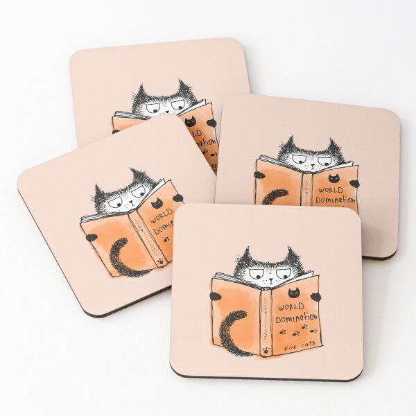 Item preview, Hand drawn illustration sketch of funny cats designed and sold by Makitsu Neko.