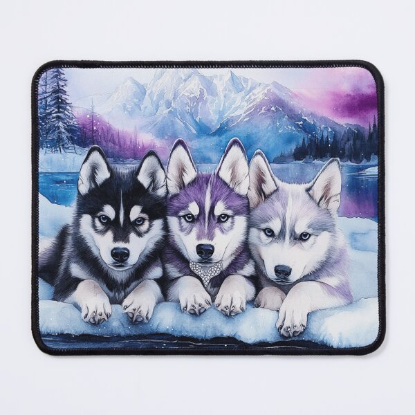 Item preview, Wolfdog Puppies Trio designed and sold by Nocturne Paws.