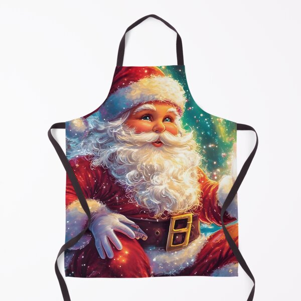 Item preview, Santa and the Northern Lights designed and sold by AI-Only Creations.