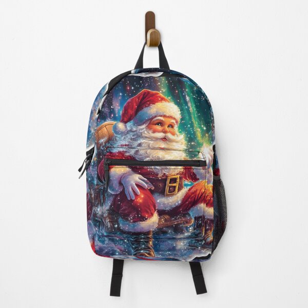 Item preview, Santa and the Northern Lights designed and sold by AI-Only Creations.