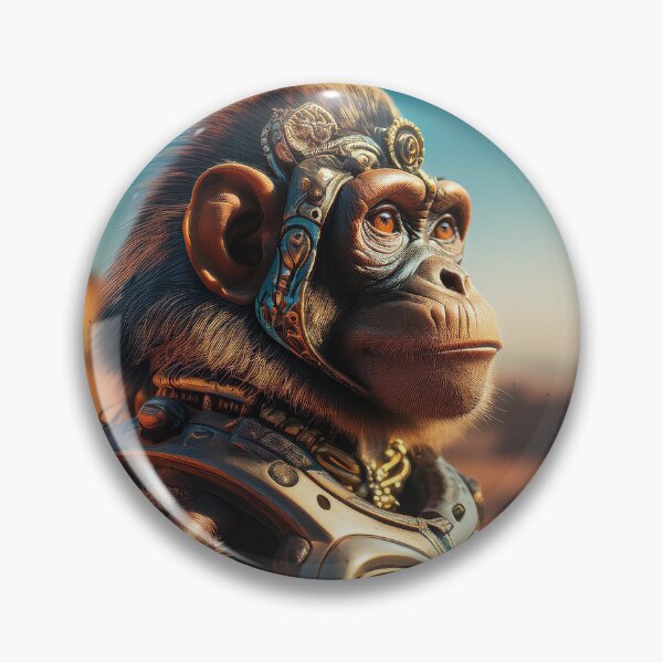 Item preview, Great Guru | Desert Tribe | Cyberpunk Monkey Collection designed and sold by monkeybusiness.pt.